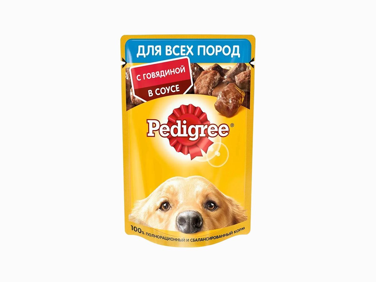 Влажный корм для собак